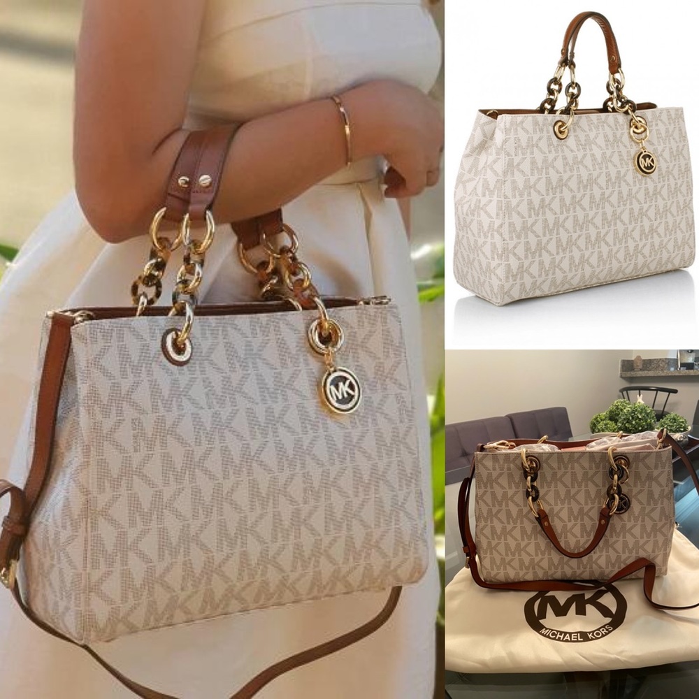 NWT Signature Cynthia Medium Satchel